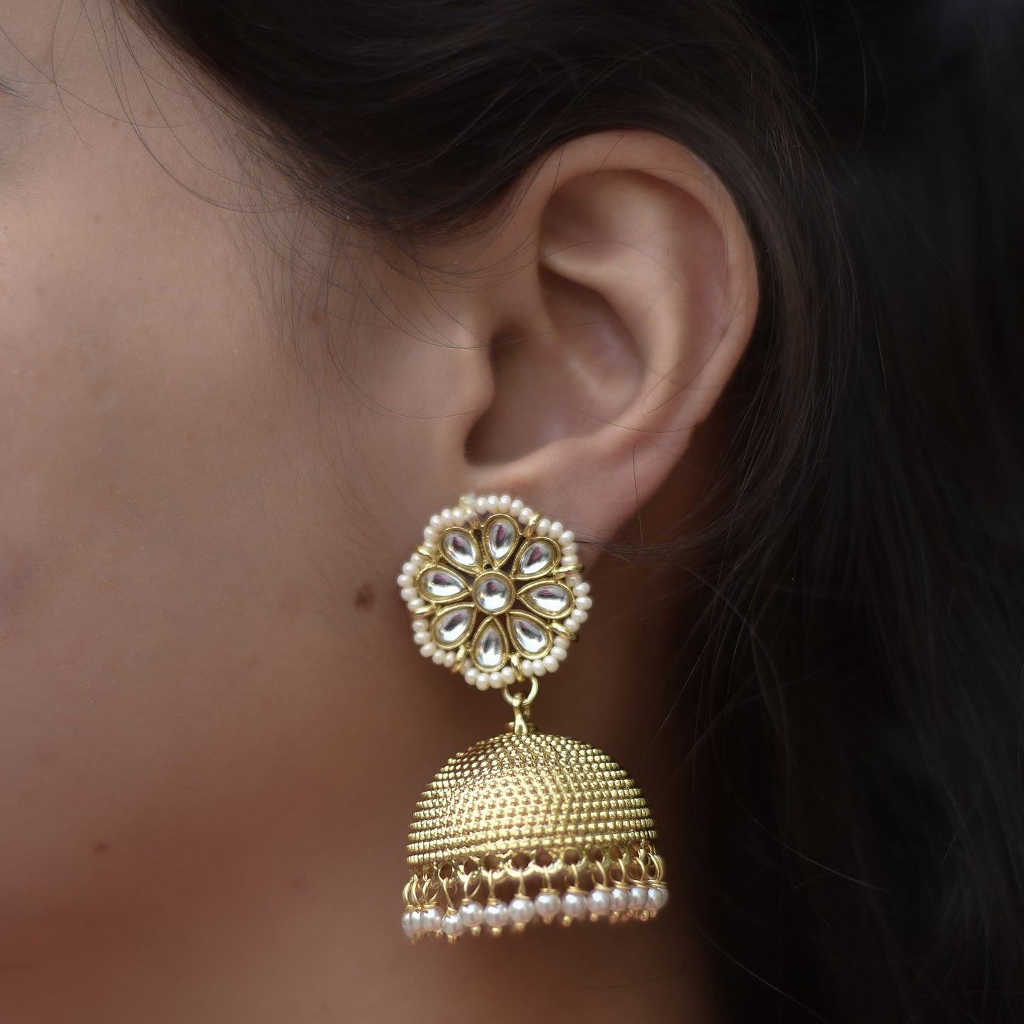 Sadafuli Kundan Jhumki