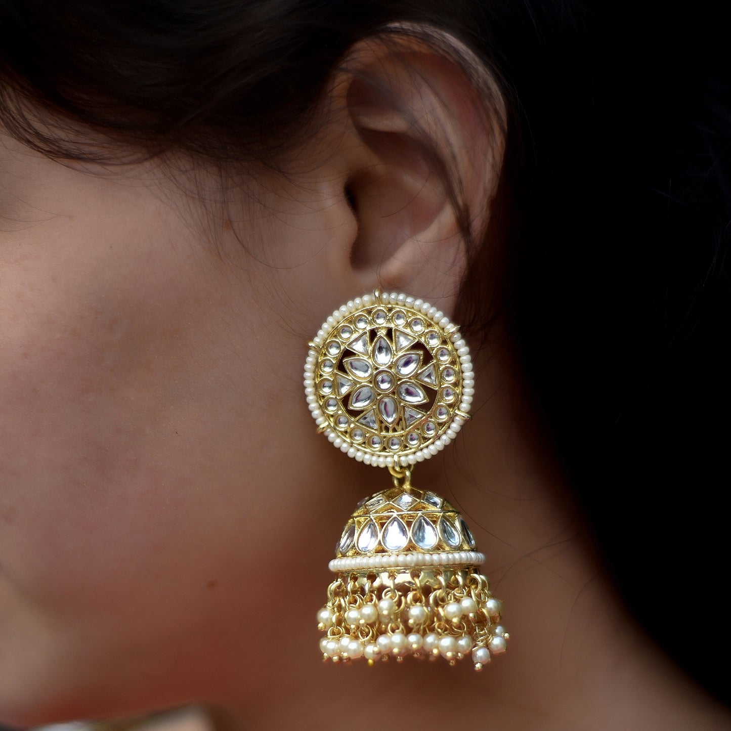Aboli Kundan Jhumki