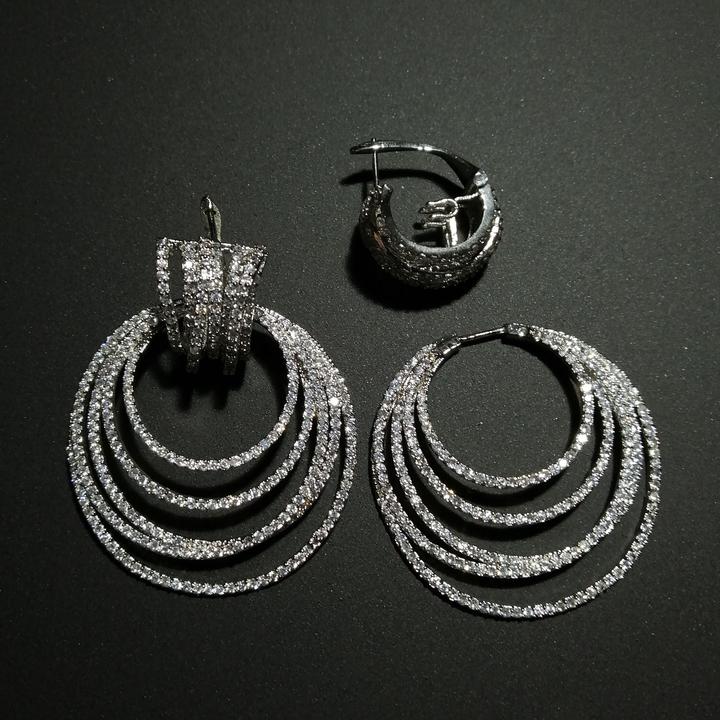 Shreeya Earrings - Two way wearable