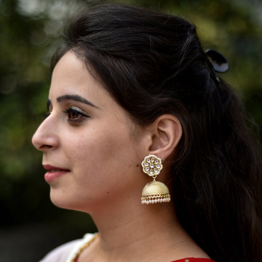 Sadafuli Kundan Jhumki