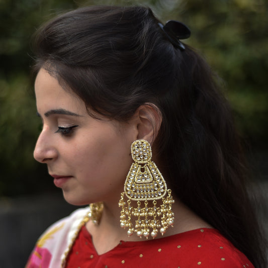 Sphita Kundan Chandelier