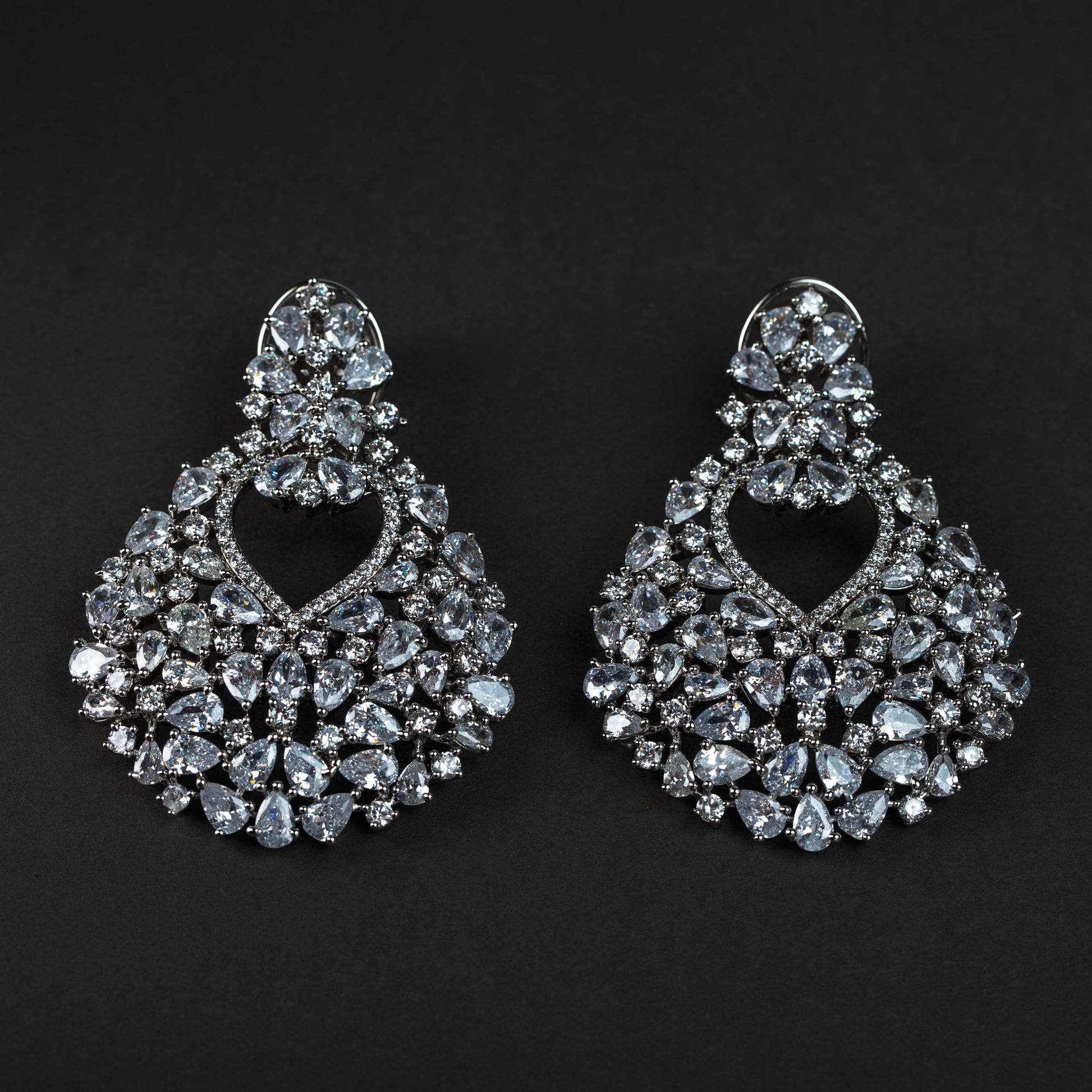 Stunning Navajo Chandelier Earrings – Super Silver